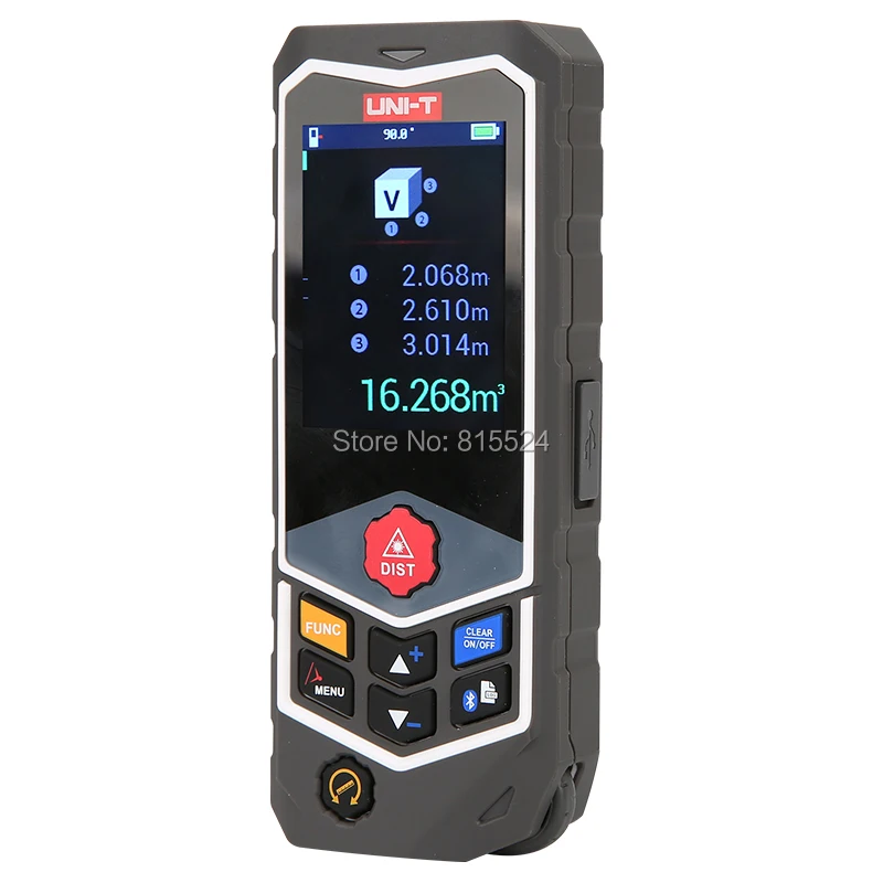 UNI T LM80D Pro лазерный дальномер 80 м Bluetooth Telemetre лазерная рулетка электронная