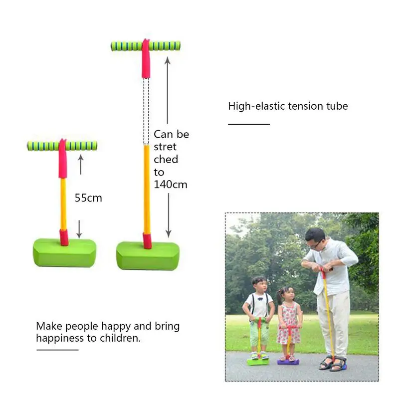 Пенопласт Pogo Jumper Deluxe Bungee Boing для детей веселый и безопасный Stick прочный