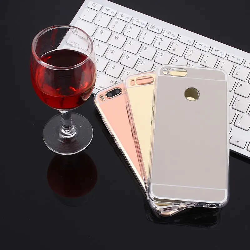 Luxury Soft TPU Mirror Cover Case For Xiaomi Mi8 SE Mi6X A2 5X Redmi Note 5A 4X Prime 6A 6PRO 4A Back Mobile Phone Bag | Мобильные
