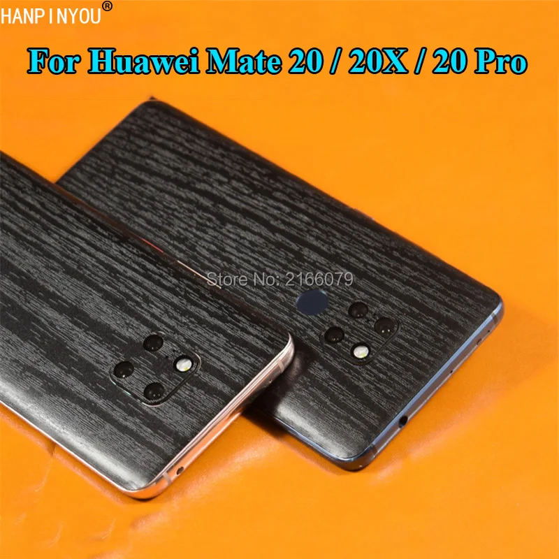 For Huawei Mate 20 Mate20 X Pro 20X 20pro Fashion Full Back Cover 3D Imitation Wood Grain Protection Skin Decal Sticker Film |