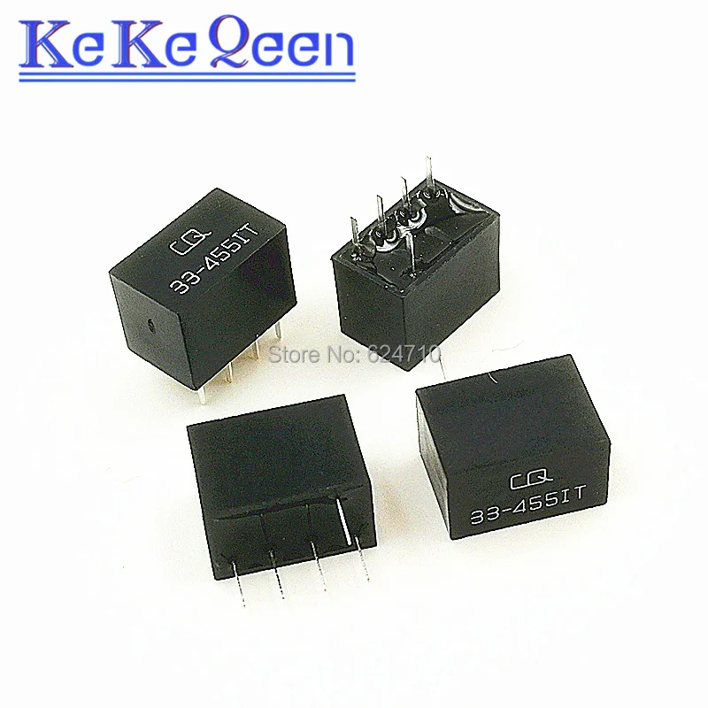 LT455I LT455IW 455I 455IW LT455ITW CQ 33-455IT 1+ 4 5Pin DIP-5 455 кГц керамический фильтр для реле сигнала связи
