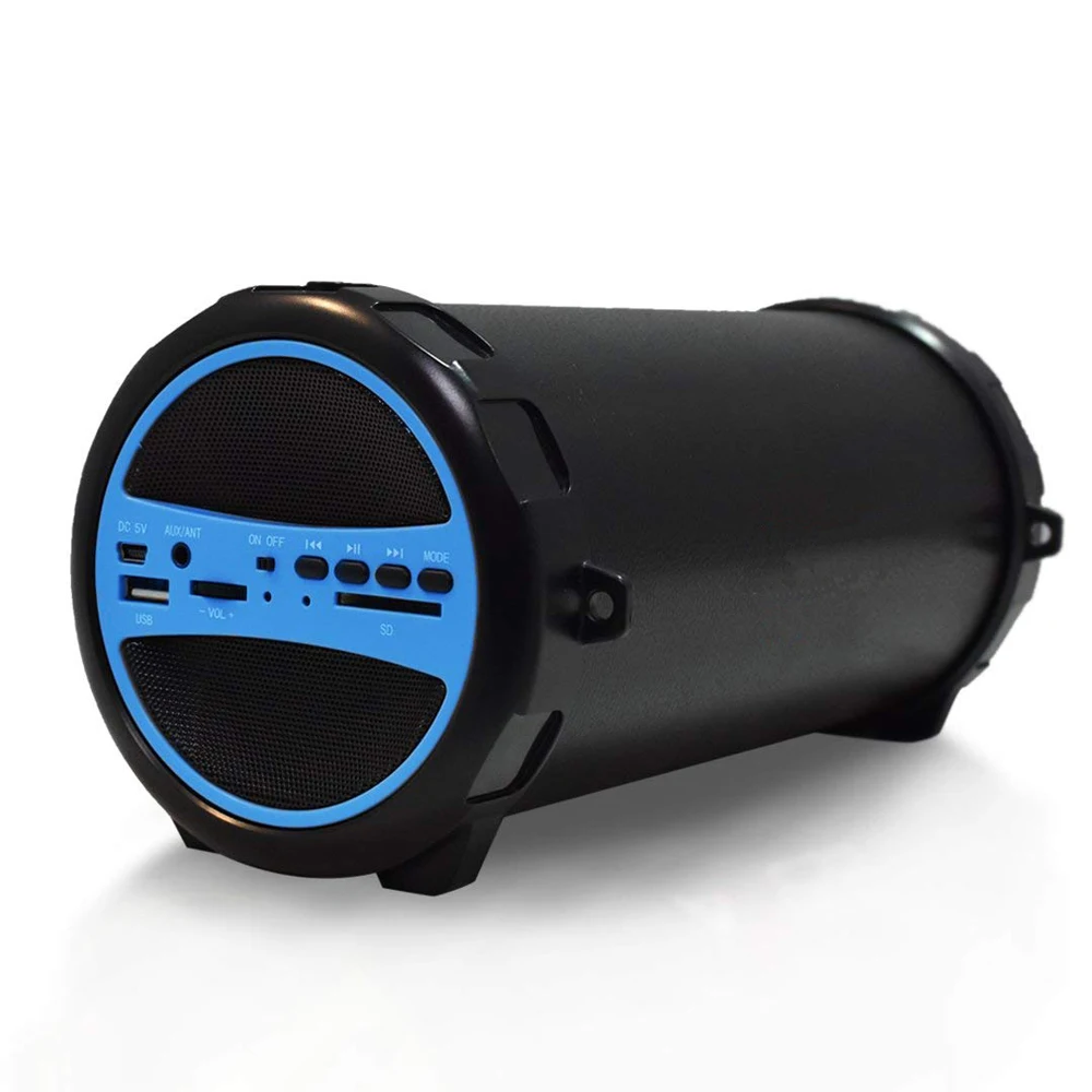 AXESS SPBT1031 портативный Bluetooth Крытый/Открытый 2 1 Hi Fi цилиндрический громкоговоритель