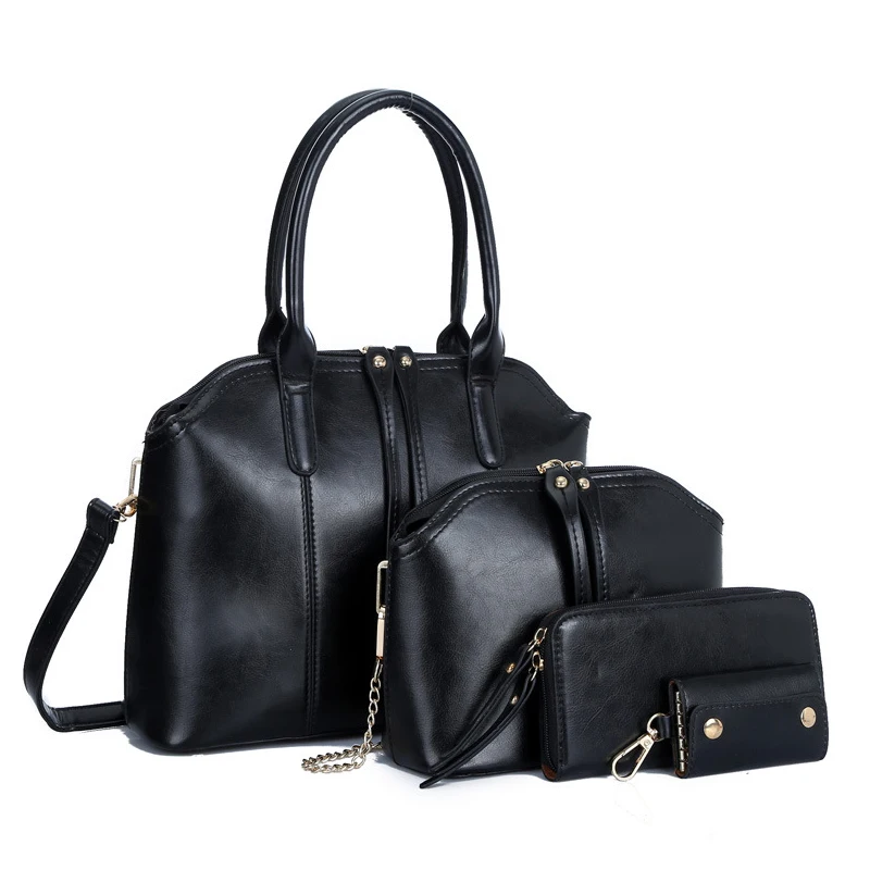 4 Set Famous Brand Shoulder Bag Handbag Pu Leather Women High Quality Messenger for Female Tote Mujer | Багаж и сумки