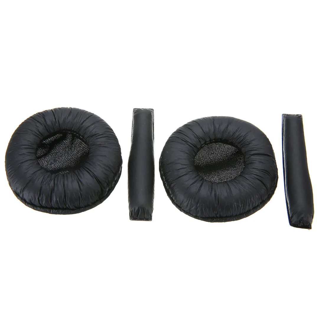2Pcs Replacement Ear Pads +2Pcs Headband Cushions For Senn heiser PX100 PX200 Headphone Earpads | Электроника