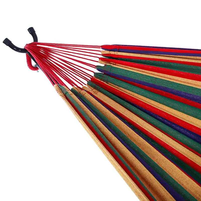 Портативный Открытый полиэстерный гамак набор зеленый подходит для кемпинга