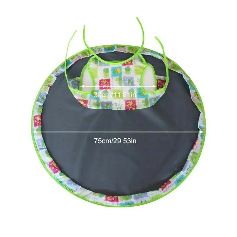 Коврик для детского кормления с блюдцем чехол стульев коврик стола защитой от
