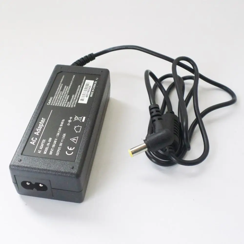 Новое зарядное устройство 65 Вт для Acer AC Adapter кабель питания 5 мм * 1 7 D SADP 65KB PA 1650 02 22 69