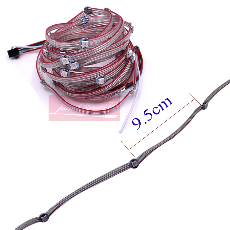 50 шт. предварительно припаянные светодиодные ленты WS2812B WS2811 IC 5050 SMD | Лампы и