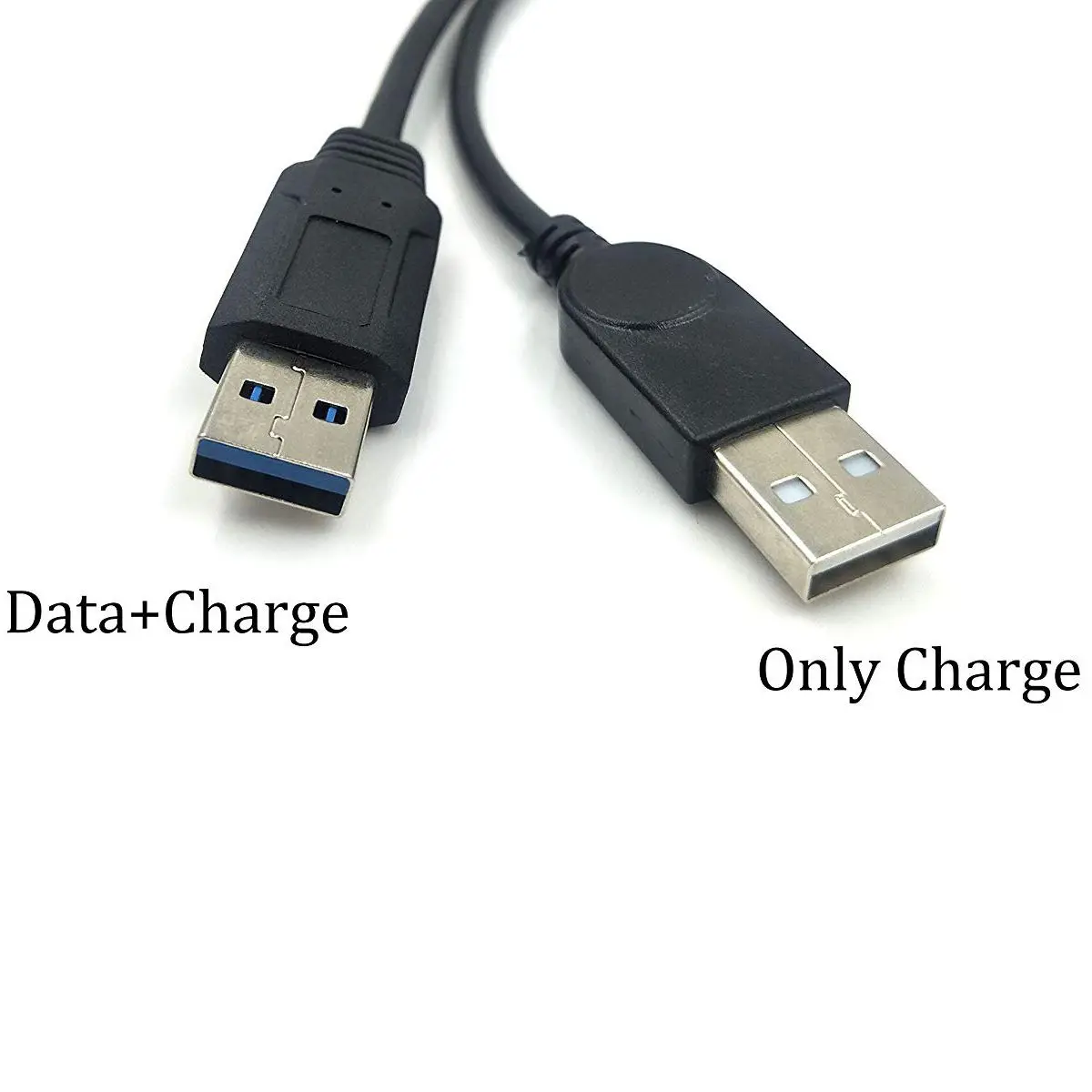 IG черный USB 3 0 Женский двойной Мужской дополнительный кабель для передачи данных Y