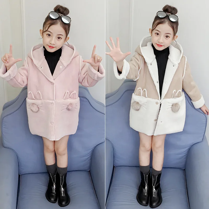 Корейская коллекция 2018 года сезон осень-зима детская шапка повышенной плотности