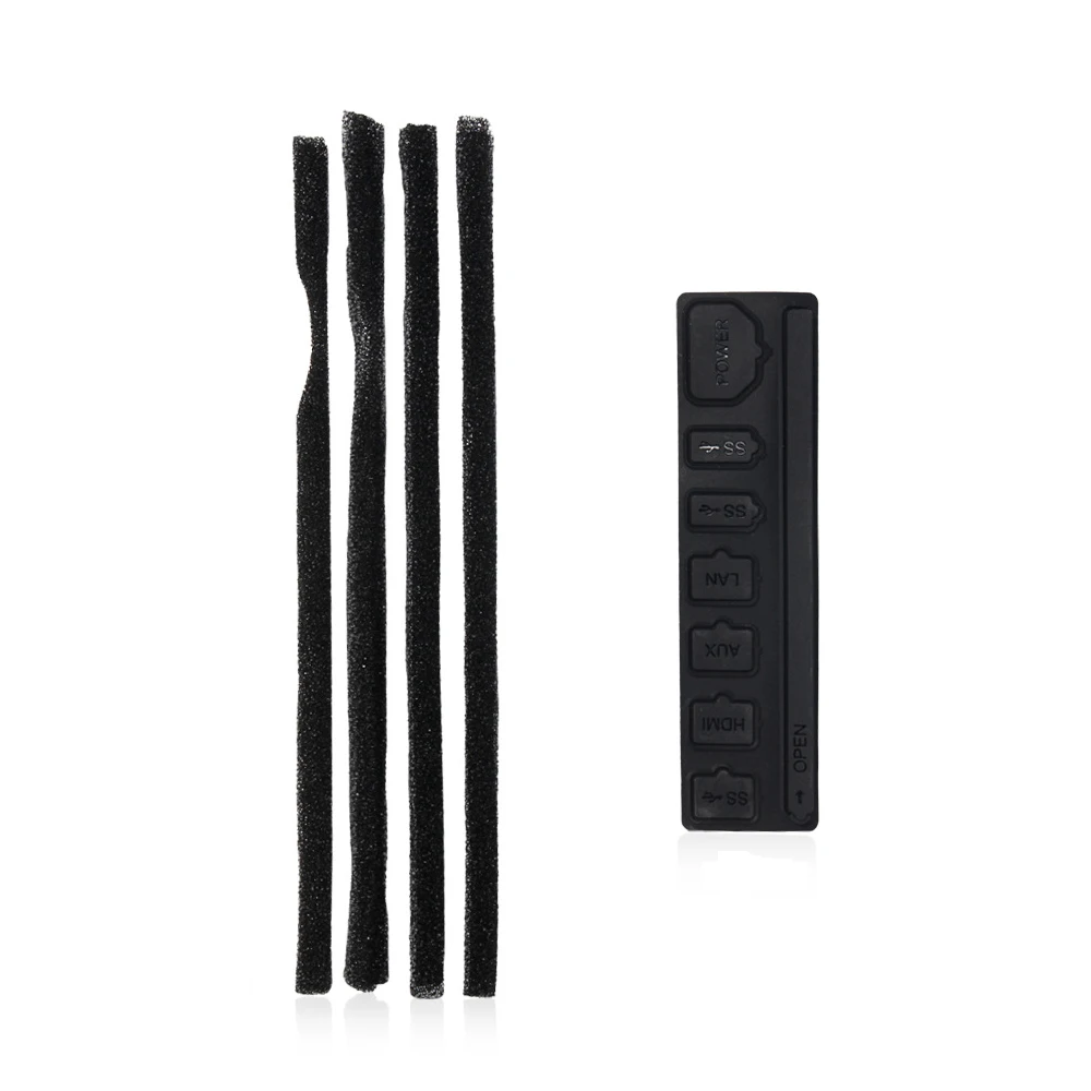 

OSTENT Dust-Proof Cover Filter Mesh Jack Stopper Kits for Sony PS4 Pro Console