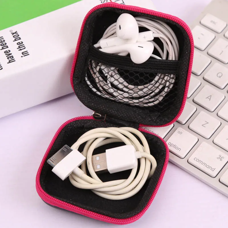 1 шт. сумка для наушников и кабелей USB|Сумки вещей| |
