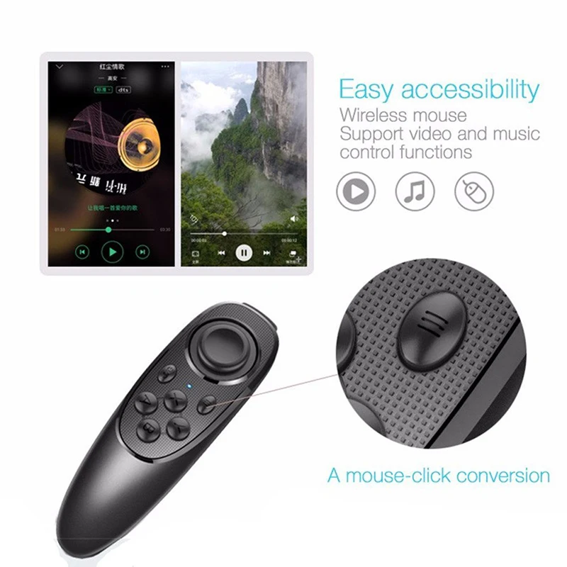 Беспроводной Bluetooth геймпад контроллер VR для телефонов IOS и Android джойстик