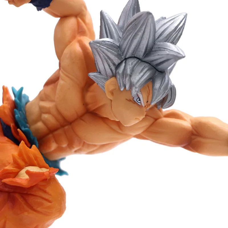 DIANXIA H18CM аниме Dragon Ball Z Супер сайян Сон Гоку белый Бог фигурка игрушки для детей ПВХ