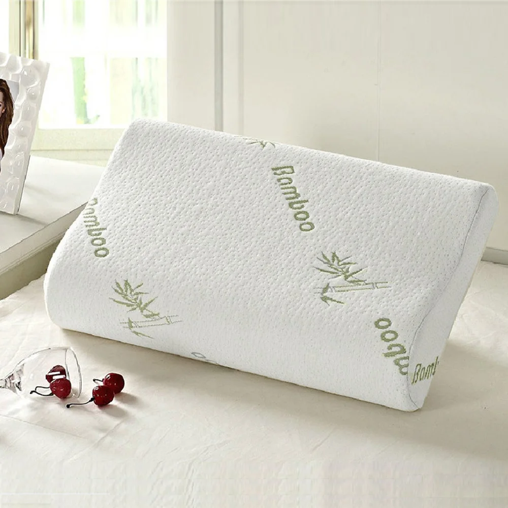 Подушка для шеи из бамбукового волокна ортопедическая Ортопедическая подушка