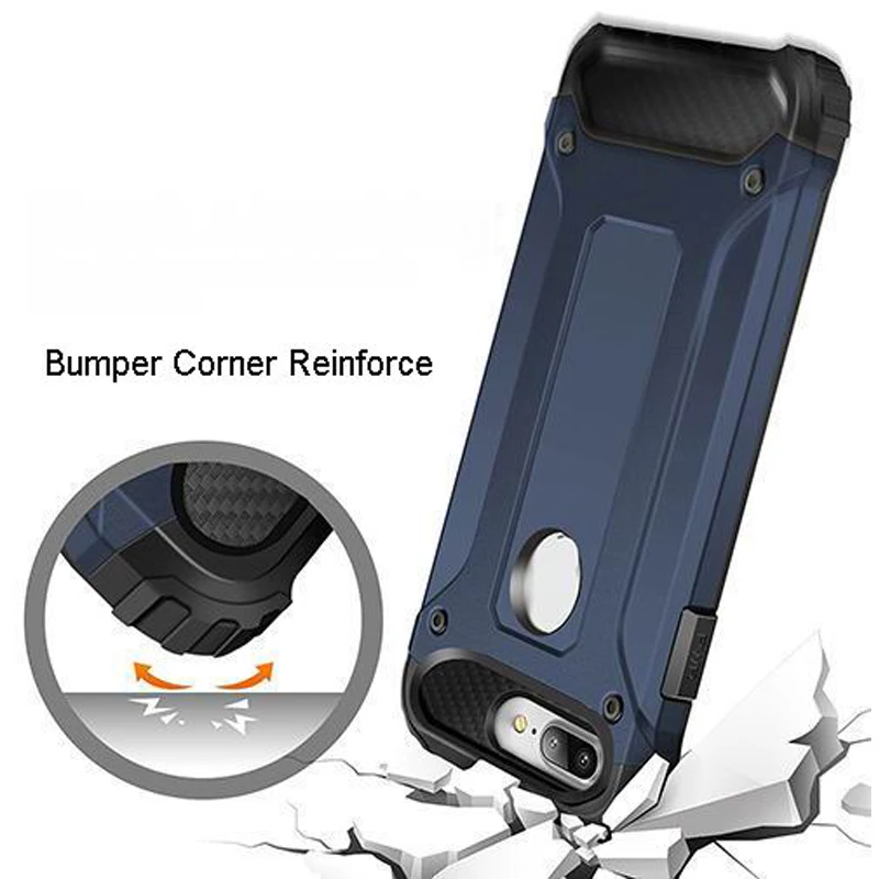 Strong Phone Case for iPhone X XR XS MAX Tough Shockproof Armor For 8 7 6S Plus 5S SE Hard Rugged Impact Back Cover |