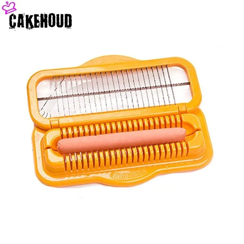 CAKEHOUD хот-дог машина для резки Овощечистка салат инструмент слайсер ветчины