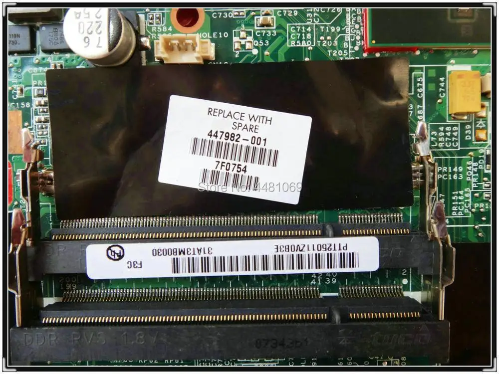 Материнская плата 447982 001 для ноутбука HP Pavilion dv9000 DV9500 DV9600 461068 100%