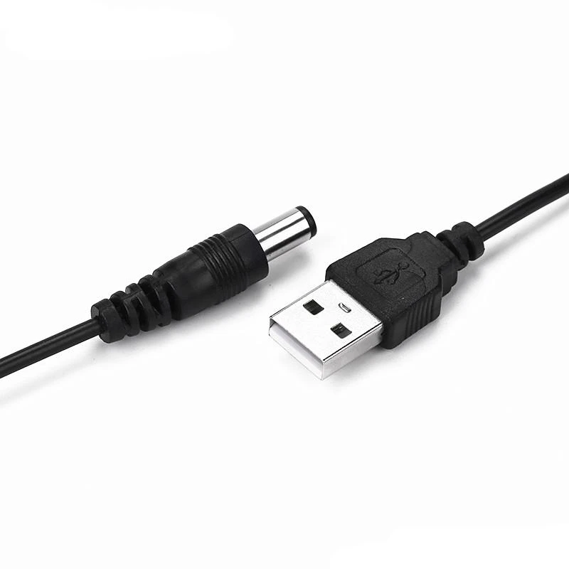 Универсальный USB к DC кабель питания 5 5*2 1 мм адаптер в зарядный провод для