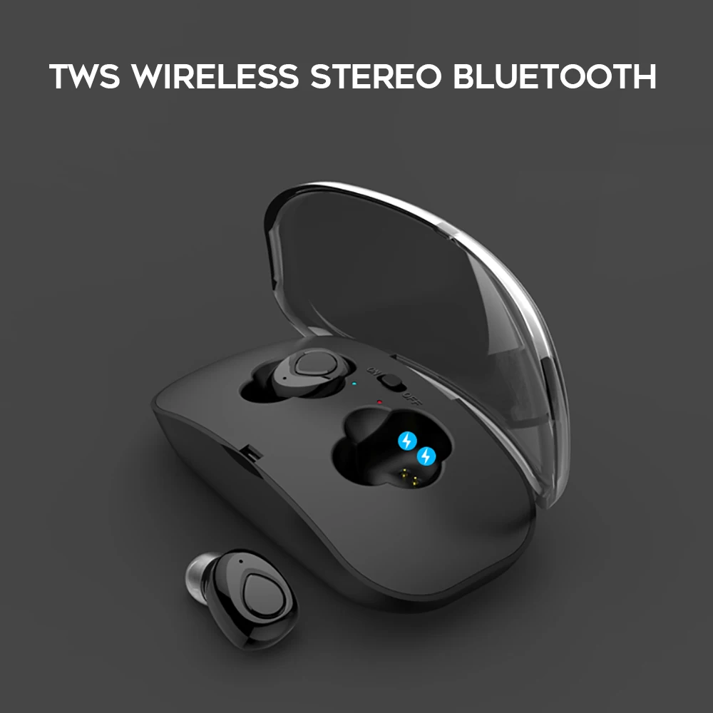 Беспроводные Bluetooth наушники KEBIDU X18S вкладыши громкой связи гарнитура спортивные с