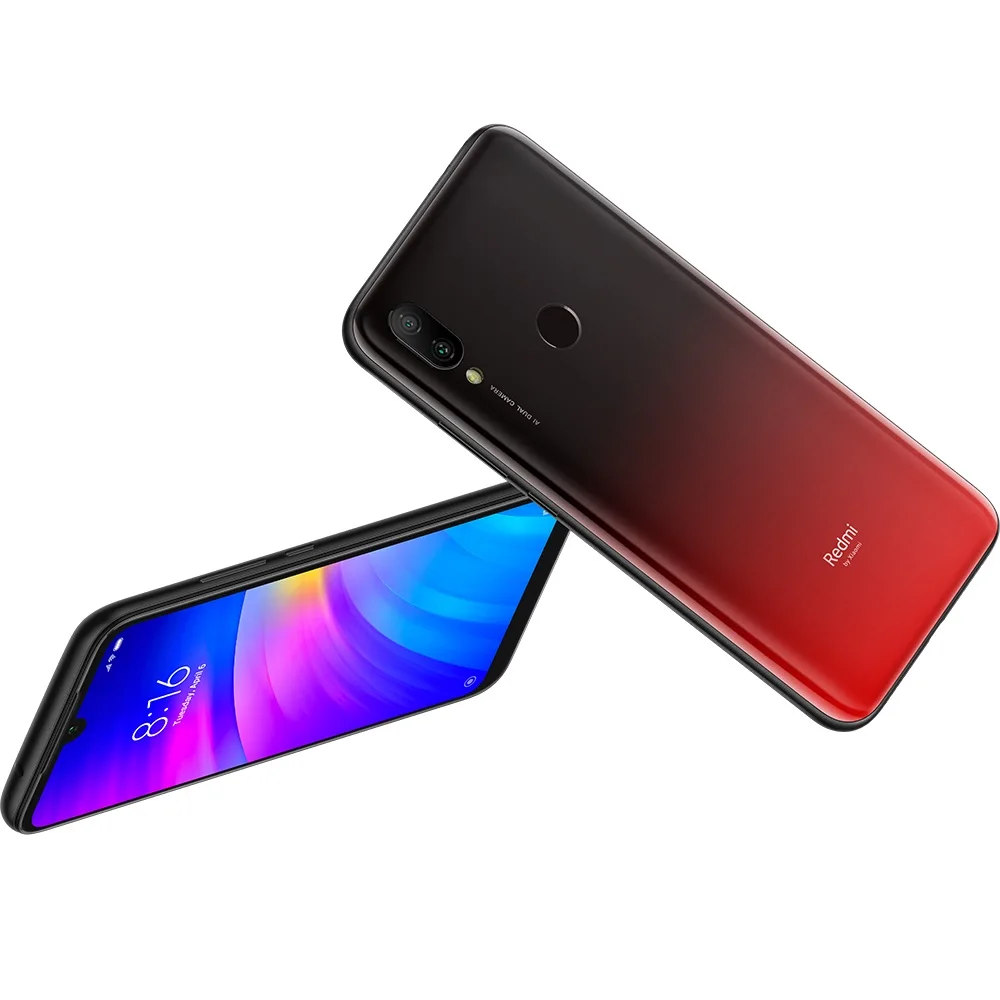 Xiaomi Redmi 7 3 ГБ 32 Android 9 0 мобильный телефон распознавание лица Qualcomm 632 четыре ядра