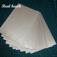 200x100x0 7511 522 5345mm aaa model balsa wood sheets for diy rc model wooden plane boat material