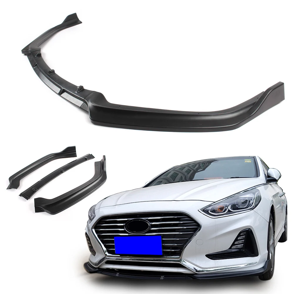 Авто передний бампер спойлер для hyundai Sonata Hybrid Sedan 2018 3 шт|Тюнинговые молдинги| |