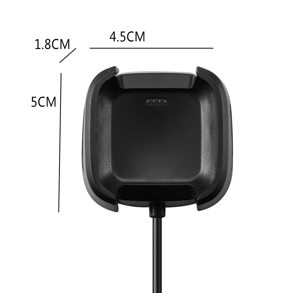 USB Data Кабель Base зарядное устройство для Fitbit Versa Watch зарядная док-станция