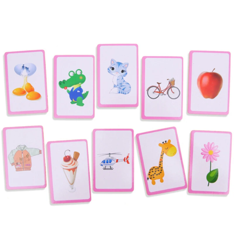 36 шт. флэш карты учим английское слово номер Детская образовательная