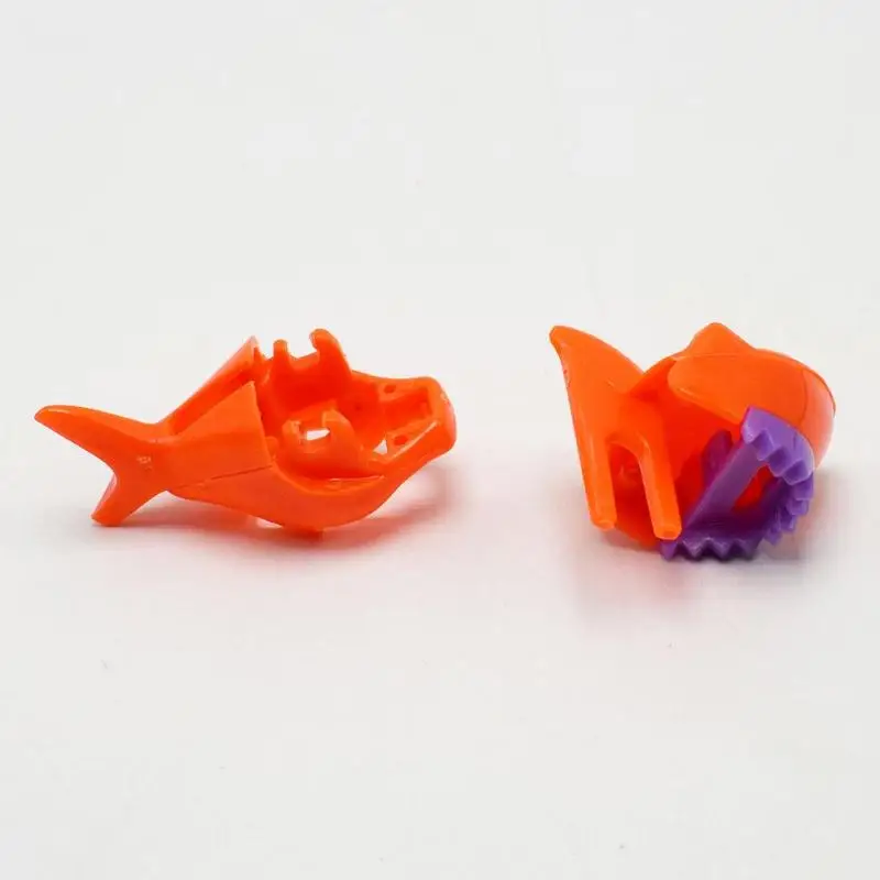 1 шт. Мини Милая DIY акула игрушка Дети Строительные кирпичи собирают колеса