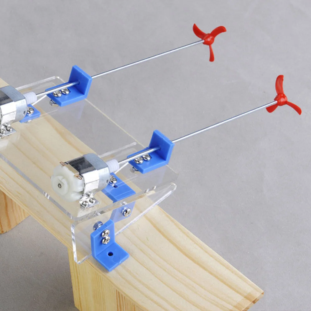 Diy Rc лодка игрушка набор моторчик с пропеллером вал модель хобби обучения ручной