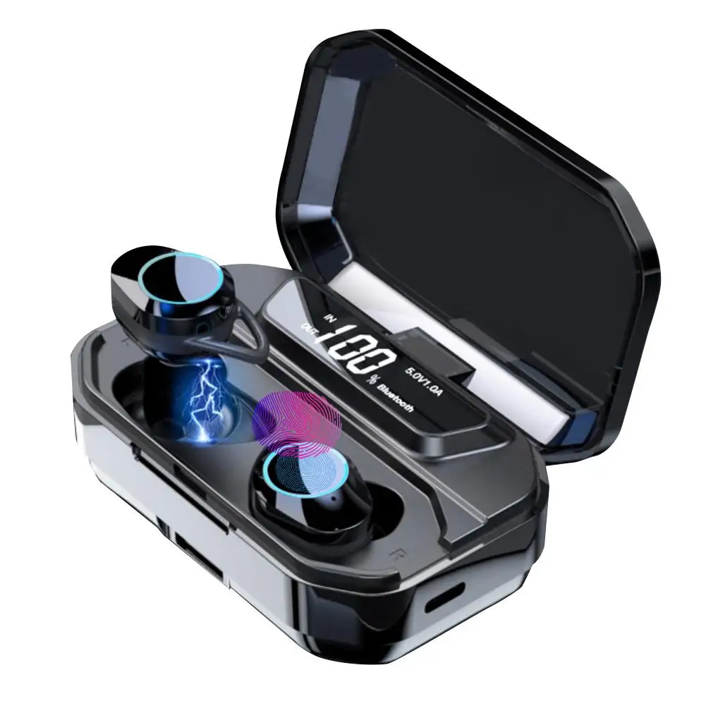 X6 наушники вкладыши TWS с Беспроводной Bluetooth5.0 Touch Управление dual Smart Digital Дисплей IPX6