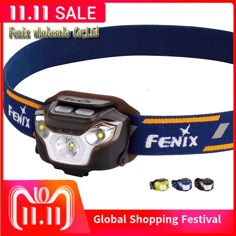 Фонарь налобный Fenix HL26R Cree XP-G2 R5 LED 450 люмен ультралегкий с зарядкой от USB | Лампы и