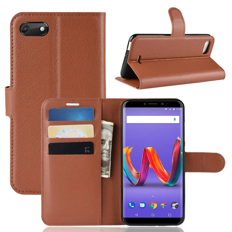 Роскошный чехол для Wiko Tommy 3 Plus Чехол книжка с функцией кошелька из искусственной