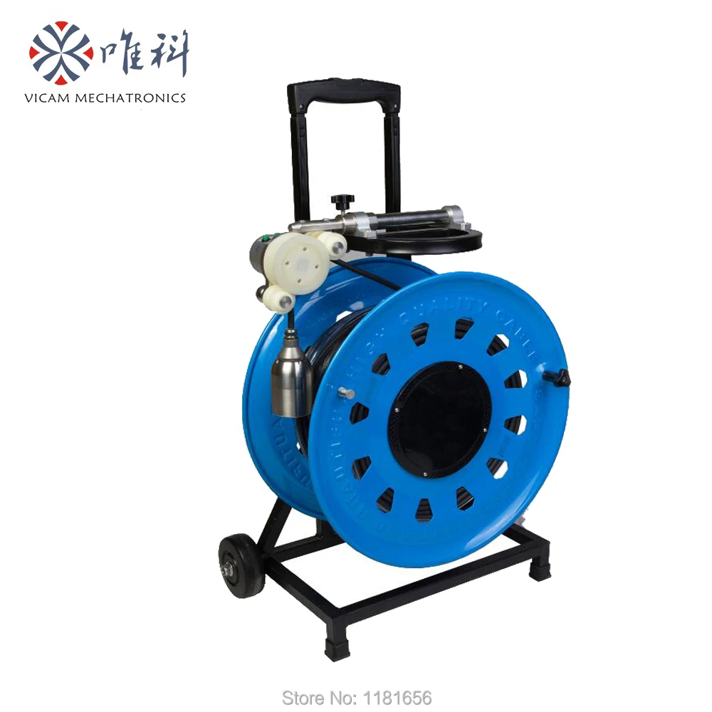 Vicam телефон диагональю 150 м с кабелем камера для обследования водяных скважин