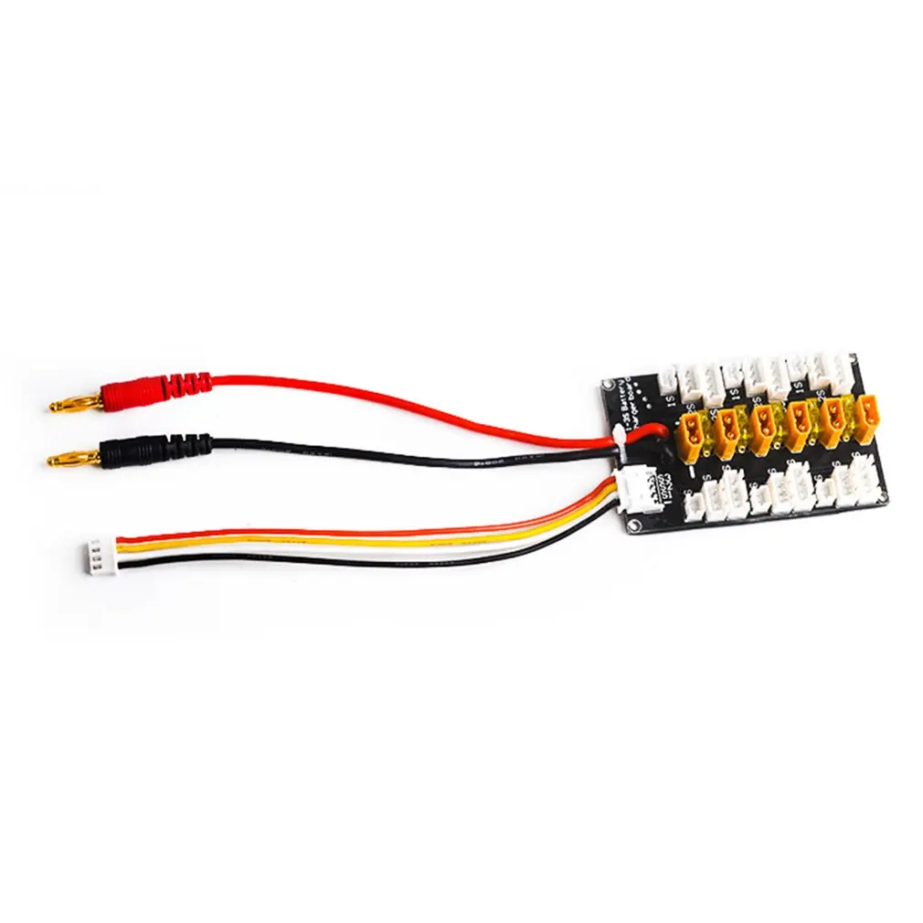 XT30 Multi Lipo Parallel Balanced Charging Board For 2S-6S RC Battery Charger Plate | Игрушки и хобби