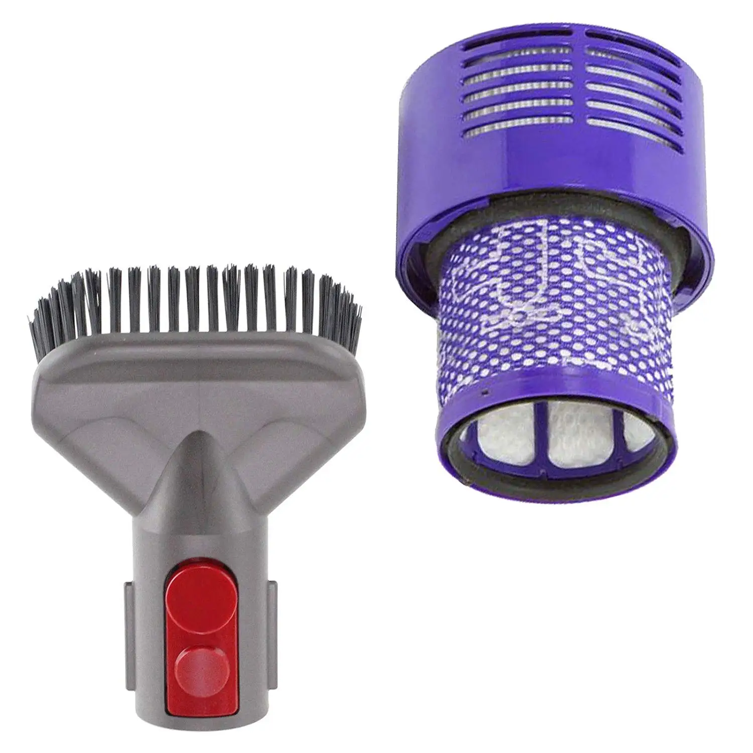 Моющийся фильтр + щетка для грязи инструмент Dyson V10 SV12 Cyclone Animal абсолютный чистый