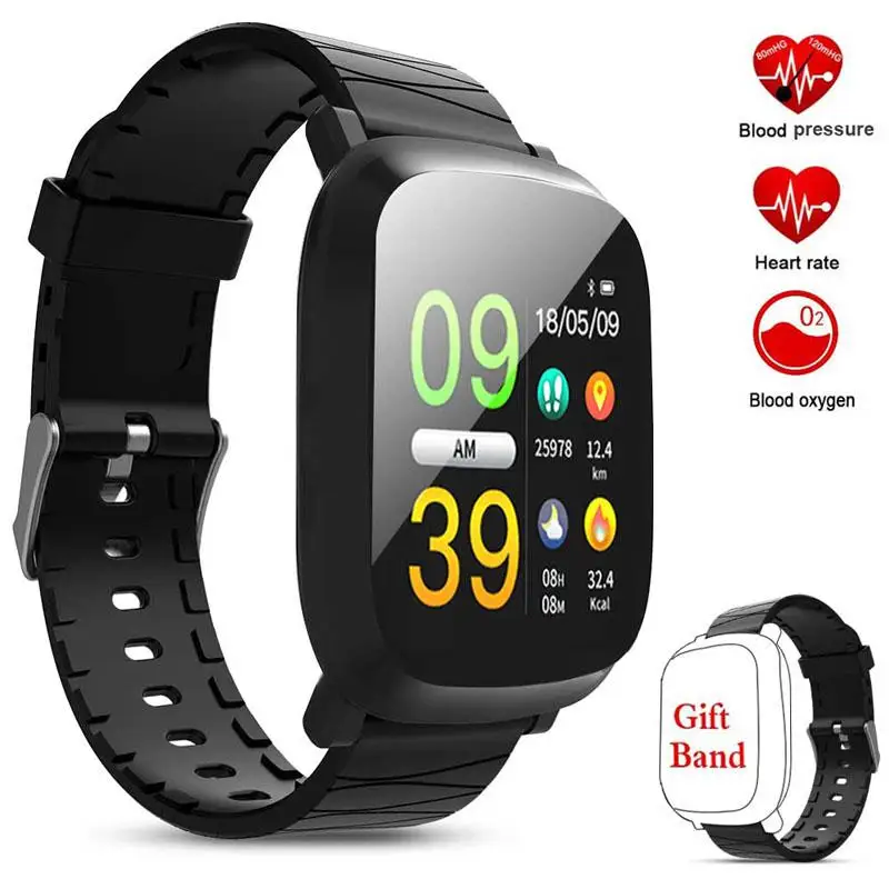 M30 Smart Watch Activity Tracker With Heart Rate Monitor Blood Pressure Fitness Compatible For IOS/Android | Электроника