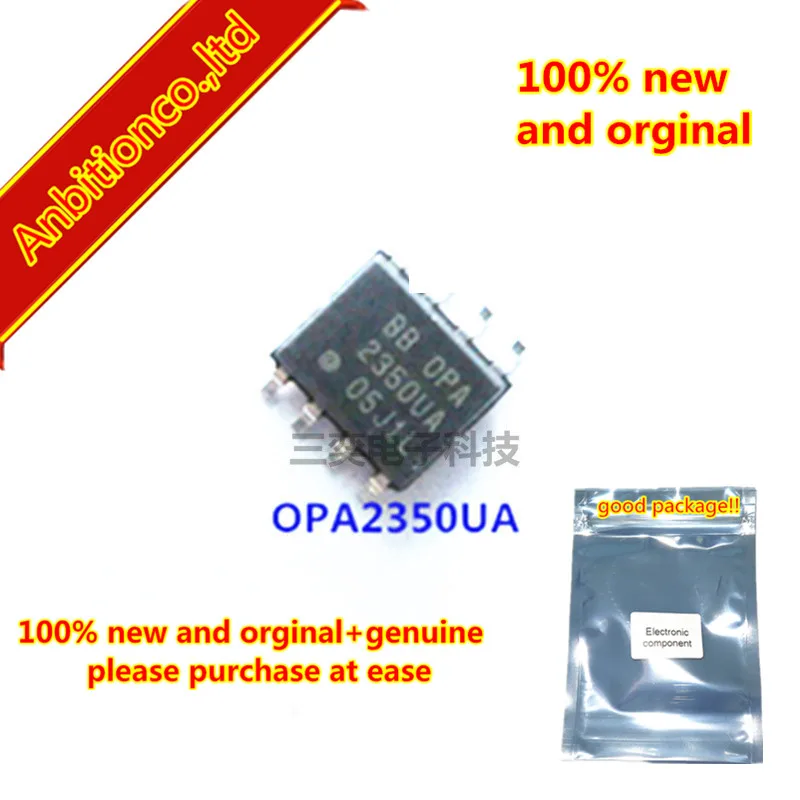 

5 шт. 100% новый и оригинальный OPA2350UA/2K5 OPA2350UA SOP8 в наличии на складе