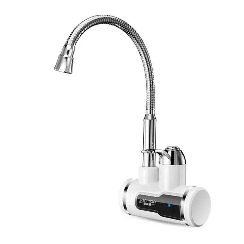 Новинка! 220 В 3000 Вт Tankless мгновенный нагрев водопроводной воды 360 Вращение цифровой дисплей одной ручкой