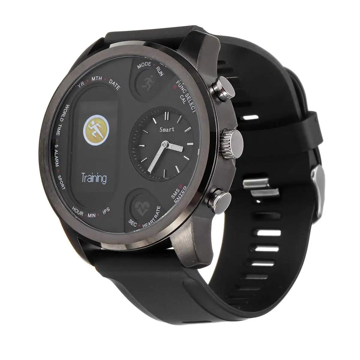 TI3 Smart Watch 0.96&quot OLED Dynamic Color Screen 5ATM Waterproof Heart Rate Blood Pressure Monitor Pedometer Fitness | Электроника