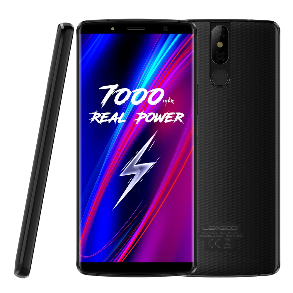 LEAGOO мощность 5 мобильный телефон 99 "FHD + 18:9 7000 мАч Оперативная память 6 ГБ