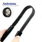 Тактическая Складная Антенна для Motorola GP328 GP338 GP88 GP88S EP450 HT1250 рация двухсторонняя радиосвязь двухдиапазонный VHF UHF 8 Вт