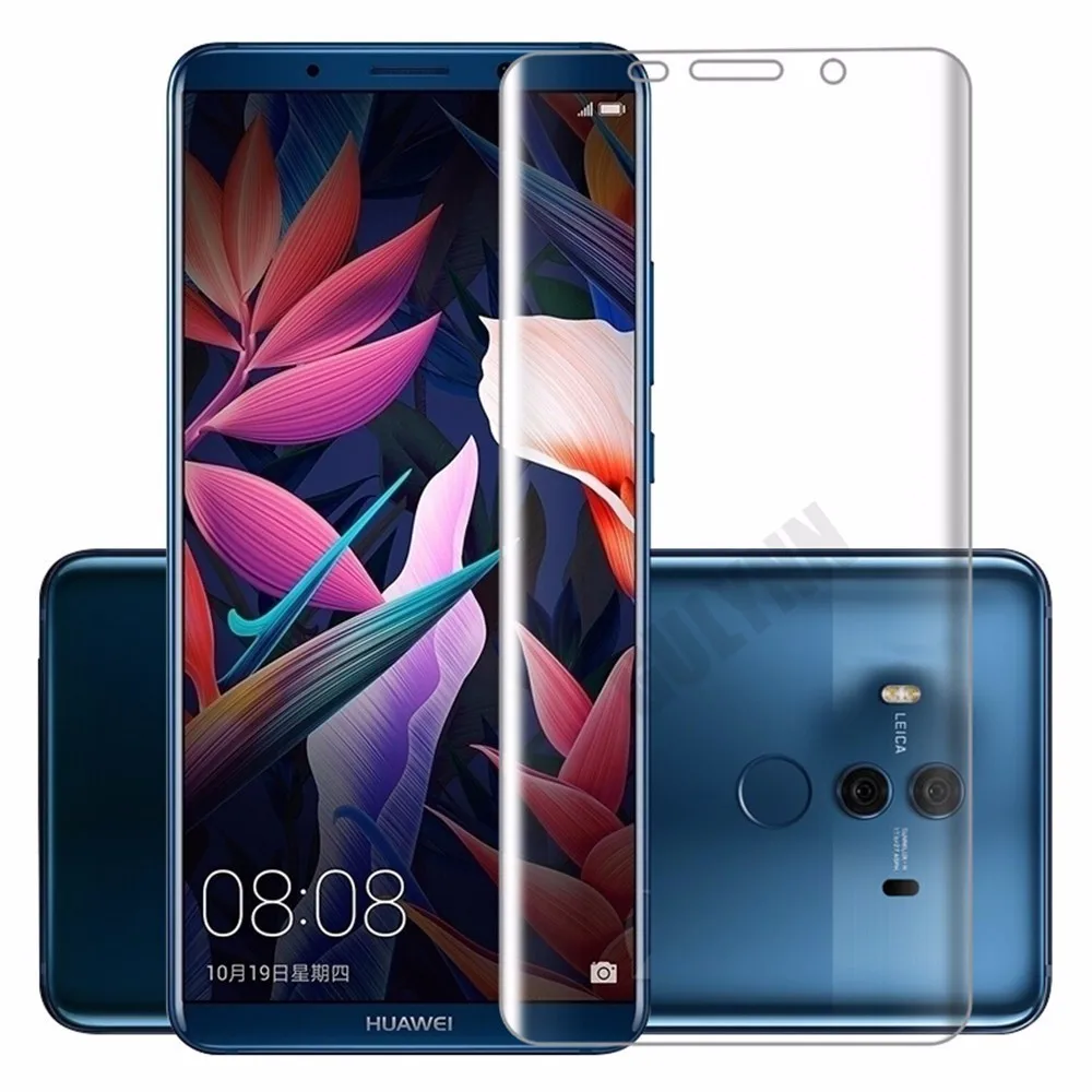Мягкая Гидрогелевая пленка для Huawei P Smart 2019 P30 20 40 Pro Lite полное покрытие защита
