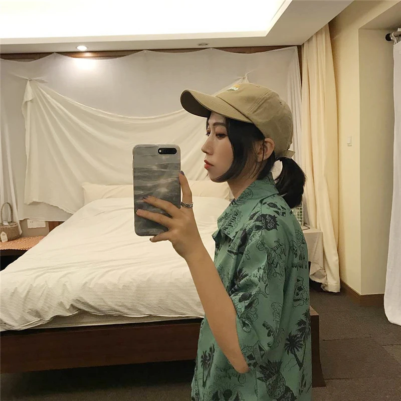 Lychee/уличная одежда для девочек с принтом Дьявол Фламинго блузка короткими