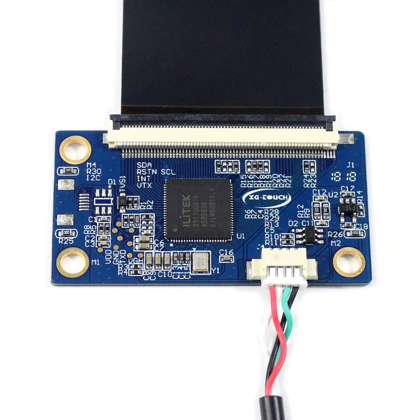 10 1 дюймовый 1280X800 ЖК-экран с дюймовой емкостной сенсорной панелью HD MI VGA AV USB RF