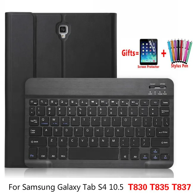 Чехол с держателем для карандашей Samsung Galaxy Tab S4 10 5 T830 T835 T837 съемный кожаный чехол