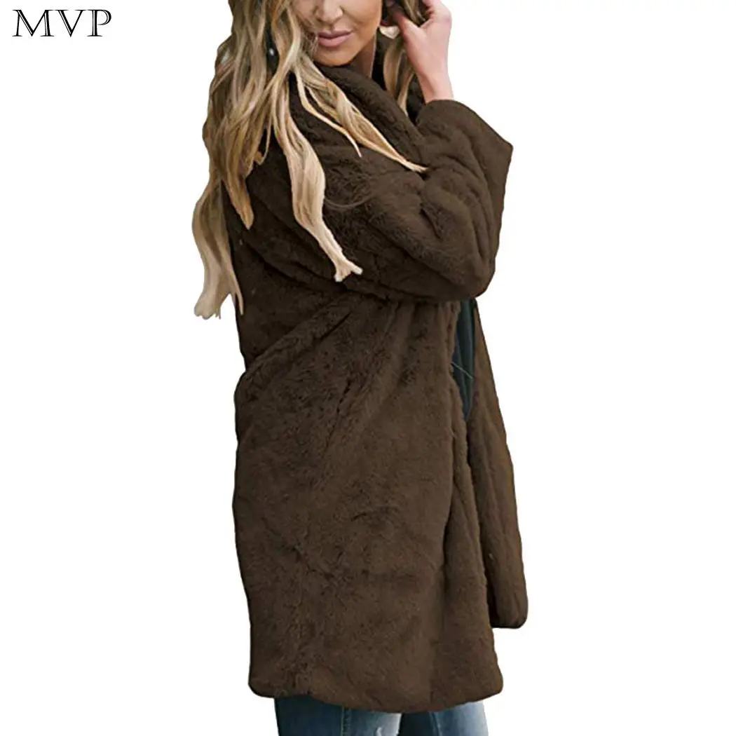 Осенняя теплая куртка с капюшоном пальто для женщин Повседневная Верхняя одежда