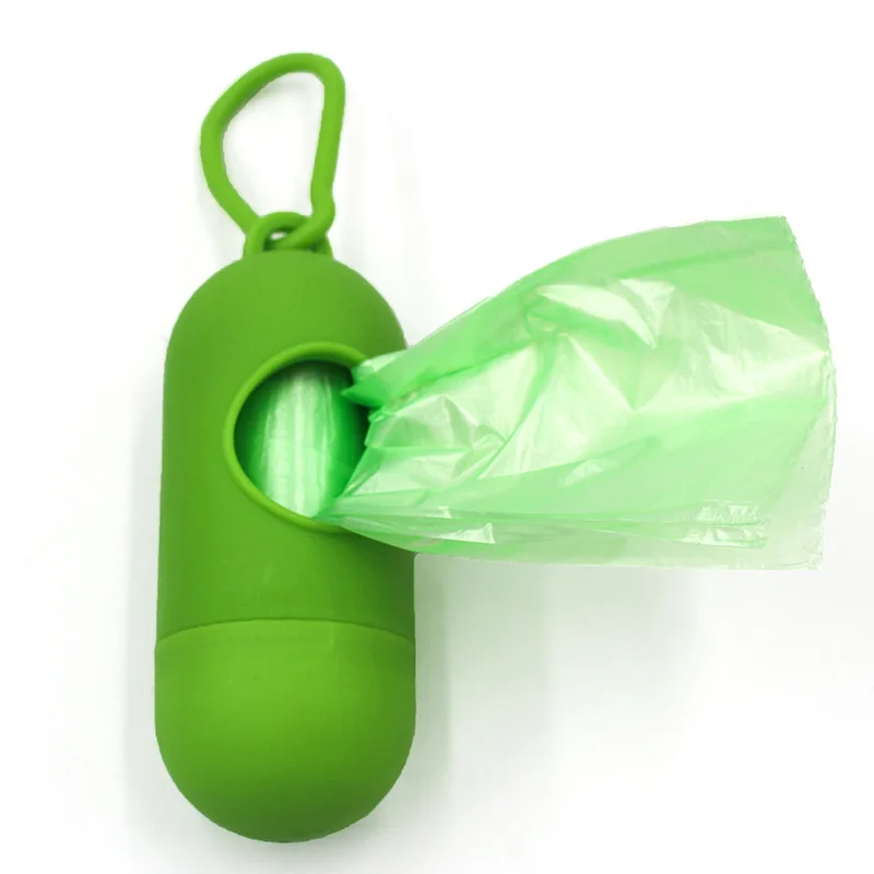 1 Pcs Practical Pet Dog Poop Bag Dispenser Waste Garbage Holder Dispensers + Bags Set Pets Dogs Trash Cleaning Supplies | Дом и сад