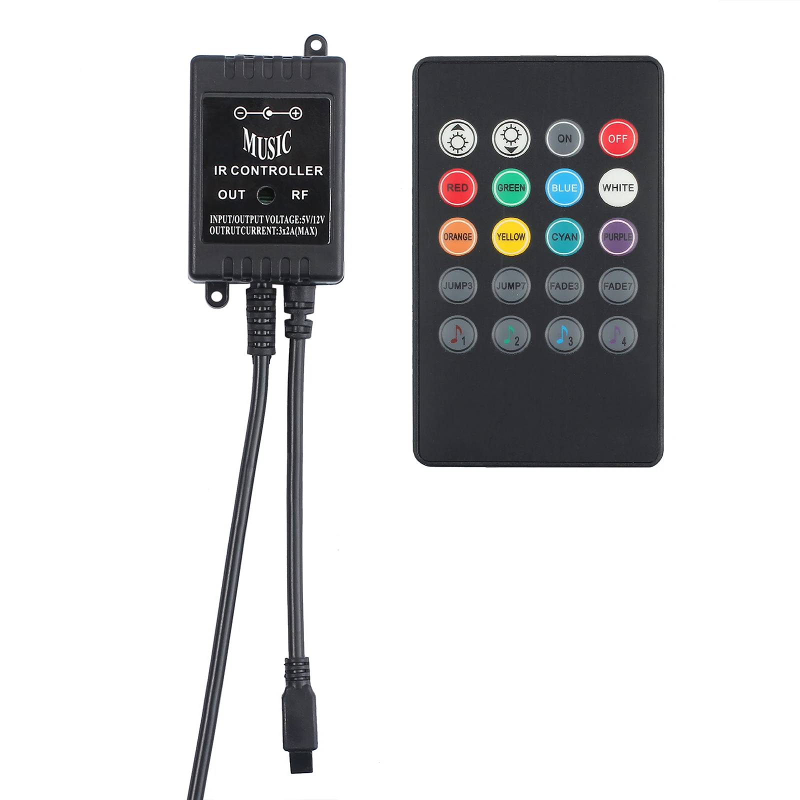 PROSTER 6 шт. интерьер автомобиля RGB Цвет USB светодиодные полосы света атмосферная
